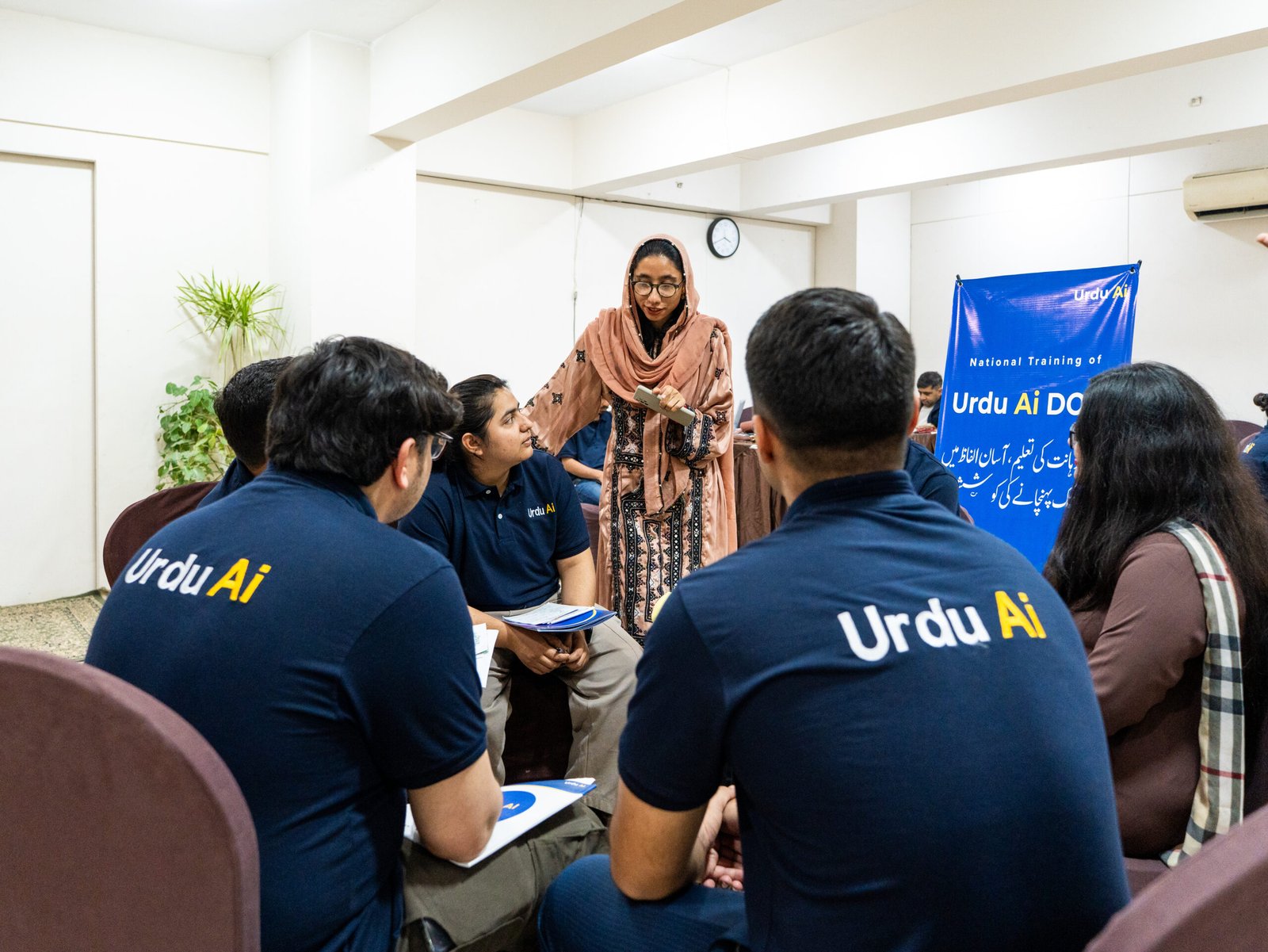 Students and teachers learning AI together